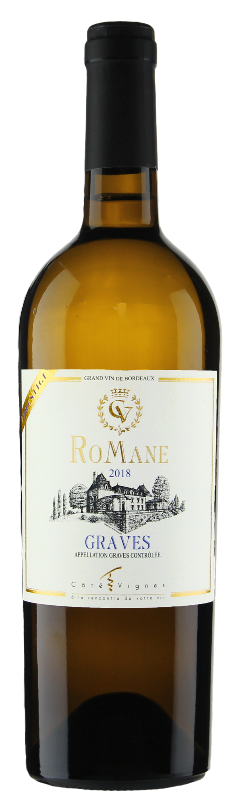 ROMANE Prestige Graves Blanc 2018 Maison Côté Vignes