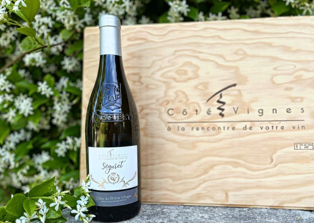 SÉGURET Blanc AOC Côtes du Rhône Villages 2021 Maison Côté Vignes